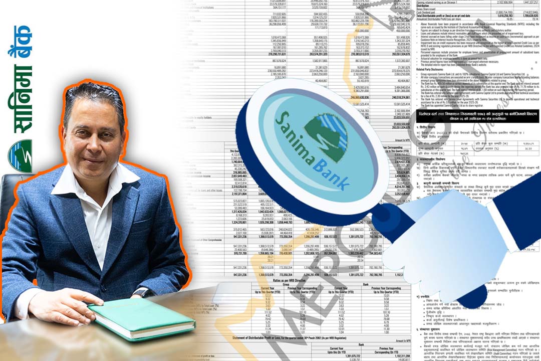 सञ्चालक समितिले दिएकाे विश्वास पूरा गर्न सानिमा बैंकका सिइओ पवनकुमार आचार्यले कस्ताे लिँदैछन् 'टार्गेट'?